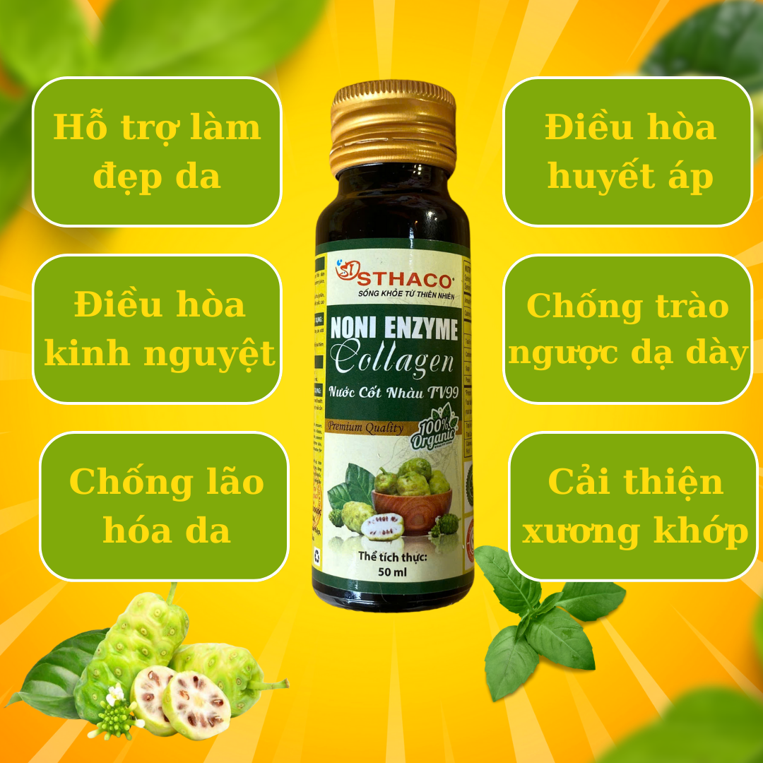 Trẻ Hóa Làn Da Chỉ Sau 7 Ngày Với Nước Cốt Nhàu Collagen